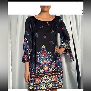 Bailey Blue 💋Beautiful Boho Print mini Dress M 68